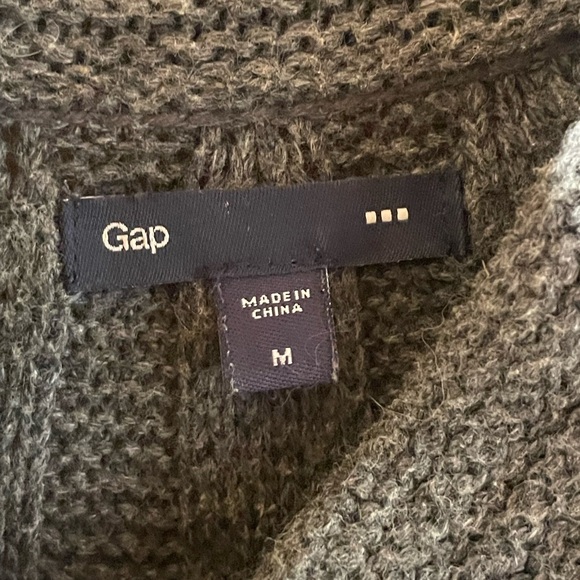 Gap gray long cardigan - Picture 3 of 4